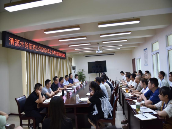臨港公司召開2024年上半年經(jīng)濟(jì)運(yùn)營分析會